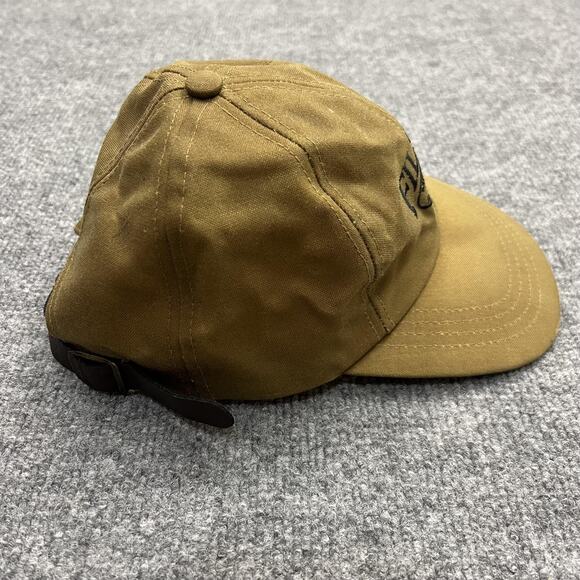 Vintage 80s 90s FILSON Waxed Tin Cloth Cap HAT Made in USA Rare Adjustable S-M - Picture 4 of 7